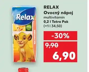 Kaufland RELAX Ovocný nápoj nabídka