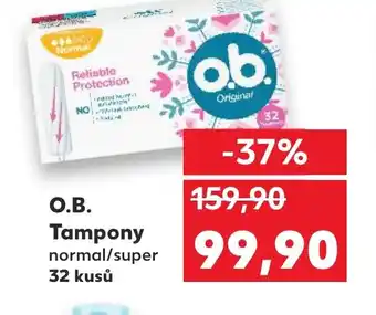 Kaufland O.B. Tampony nabídka