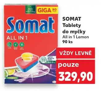 Kaufland SOMAT Tablety do myčky nabídka