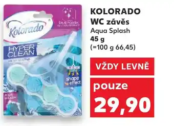 Kaufland KOLORADO WC závěs nabídka