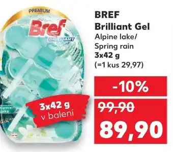 Kaufland BREF Brilliant Gel nabídka