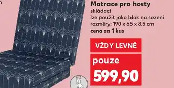 Kaufland Matrace pro hosty nabídka