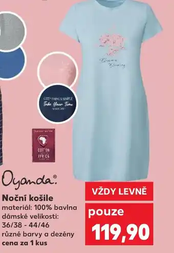 Kaufland Noční košile nabídka