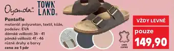 Kaufland Pantofle nabídka