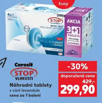 Kaufland Náhradní tablety nabídka