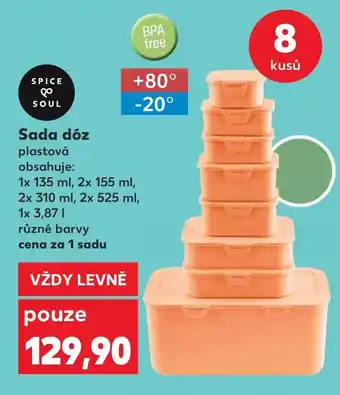 Kaufland Sada dóz nabídka