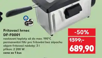 Kaufland Fritovací hrnec DF-F0001 nabídka