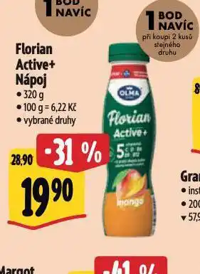 Albert Nápoj florian active+ nabídka