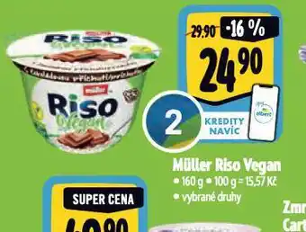 Albert Muller riso vegan nabídka
