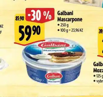 Albert Galbani mascarpone nabídka