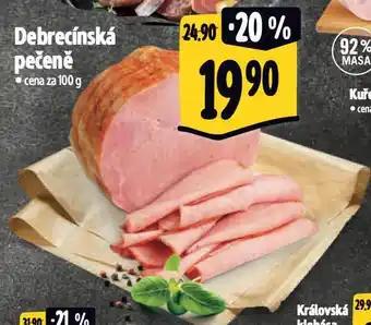 Albert Debrecínská pečeně nabídka