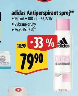 Albert Adidas antiperspirant nabídka