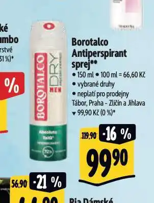 Albert Borotalco deodorant nabídka