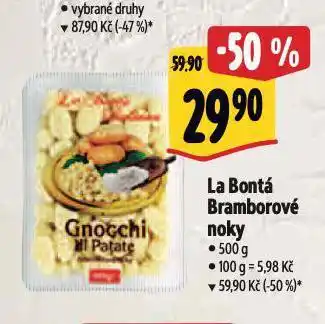 Albert La bontá bramborové noky nabídka