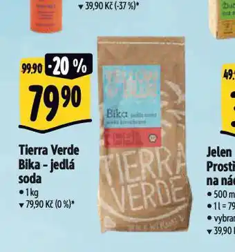 Albert Tierra verde jedlá soda nabídka