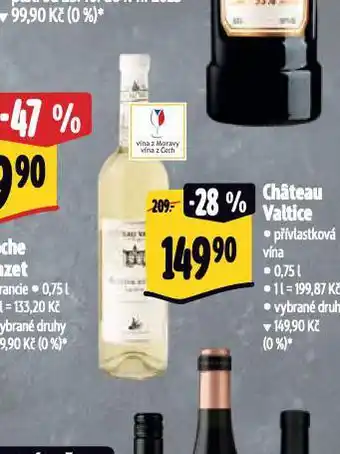 Albert Chateau valtice nabídka