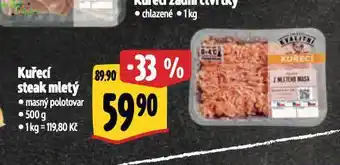 Albert Kuřecí steak mletý nabídka