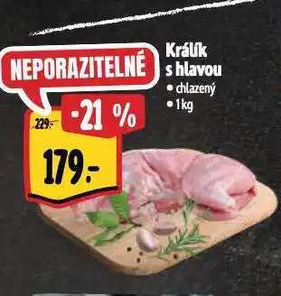 Albert Králík s hlavou nabídka