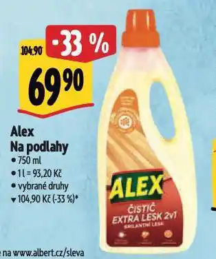 Albert Alex na podlahy nabídka