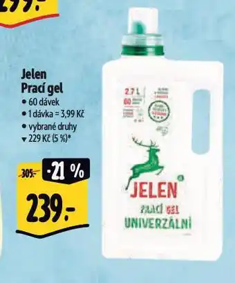 Albert Jelen prací gel nabídka