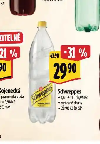 Albert Schweppes tonic nabídka