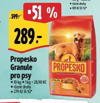 Albert Propesko granule pro psy nabídka