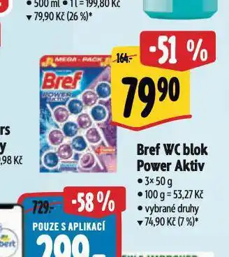 Albert Bref wc blok nabídka