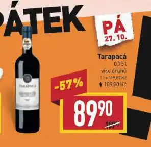 Billa Tarapacá nabídka