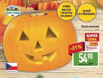 Billa Dýně mexická nabídka