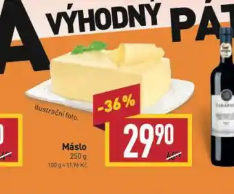 Billa Máslo nabídka