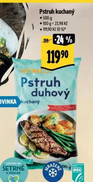 Albert Pstruh kuchaný nabídka