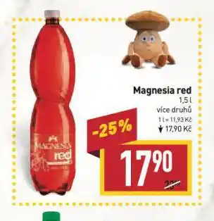 Billa Magnesia red nabídka