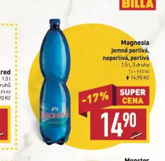 Billa Magnesia nabídka