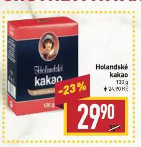 Billa Holandské kakao nabídka
