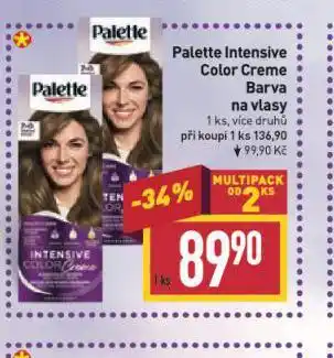 Billa Palette barva na vlasy nabídka