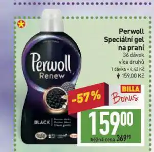 Billa Perwoll speciální gel na praní nabídka