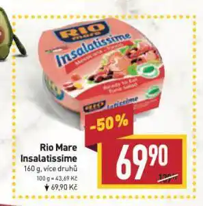 Billa Rio mare insalatissime nabídka