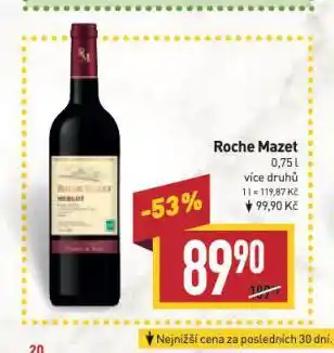 Billa Roche mazet nabídka