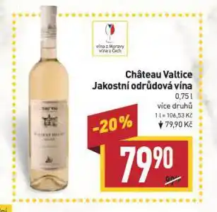 Billa Chateau valtice nabídka