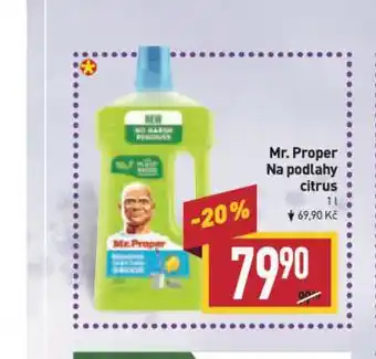 Billa Mr. proper na podlahy nabídka