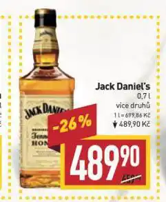 Billa Jack daniel's nabídka
