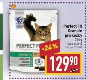 Billa Perfect fit granule pro kočky nabídka