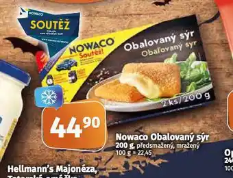 Nowaco obalovaný sýr
