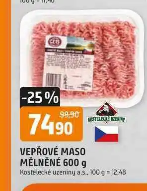 Trefa Vepřové maso mělněné 600 g nabídka