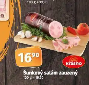 Coop Šunkový salám zauzený nabídka