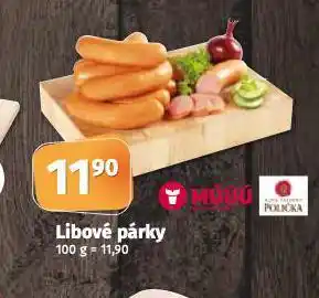 Coop Libové párky nabídka