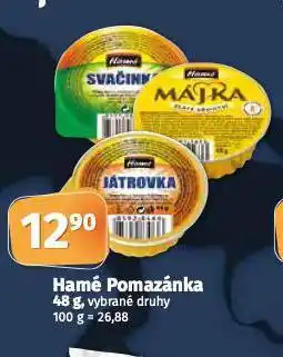 Coop Hamé pomazánka nabídka