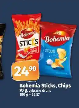 Coop Bohemia sticks nabídka