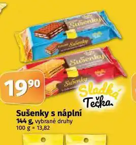 Sušenky s náplní