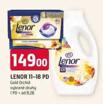 Trefa Lenor prací kapsle 11 dávek, vybrané druhy nabídka